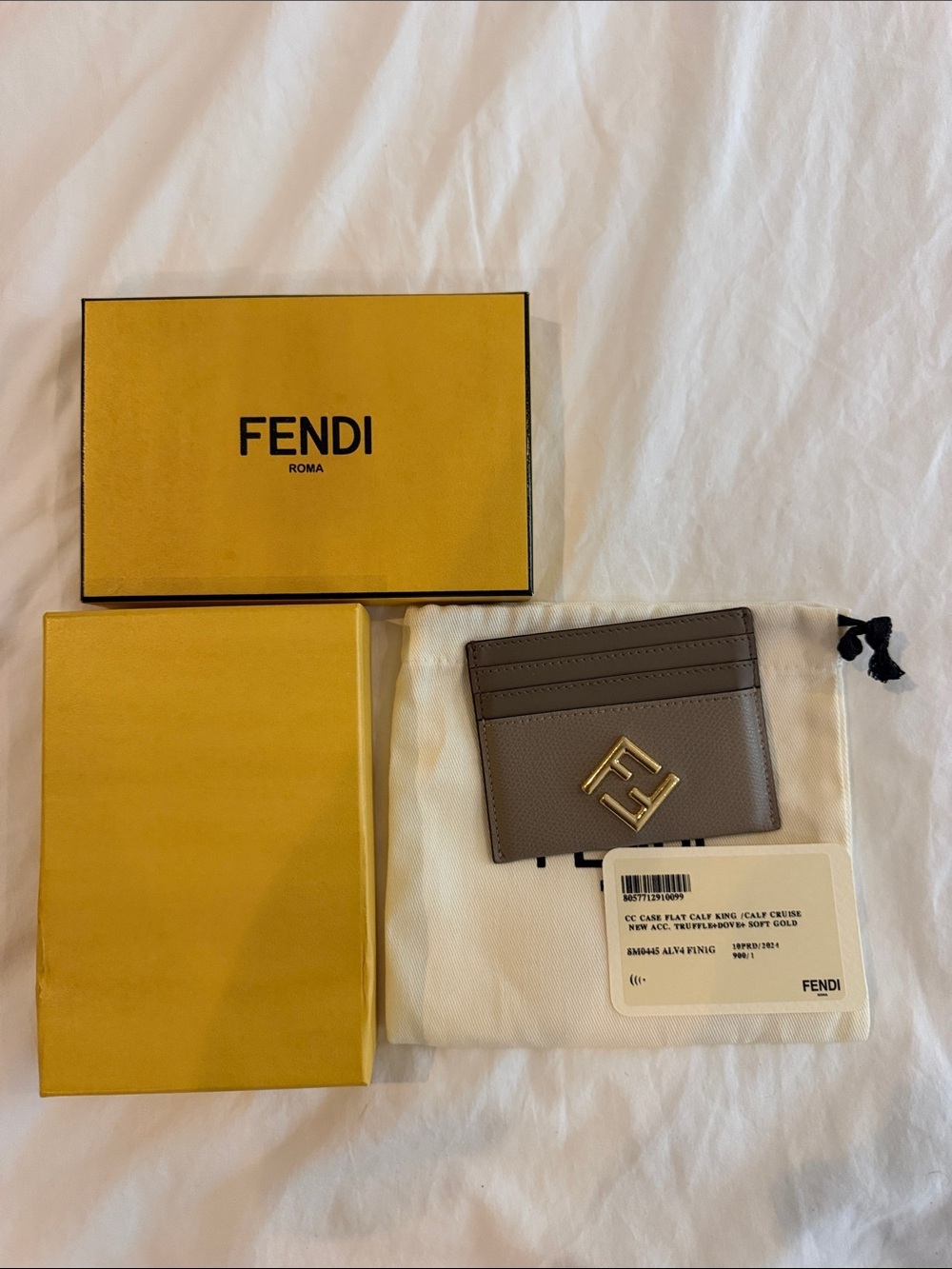 Fendi FF Diamonds Card Case